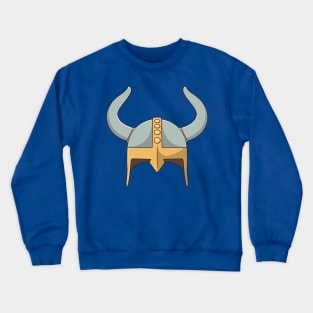 Viking Helmet Crewneck Sweatshirt